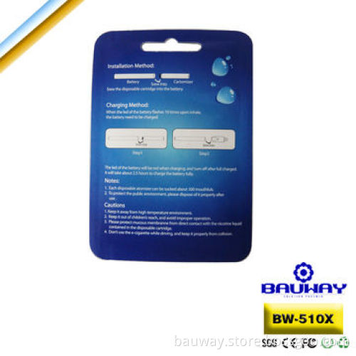 Hot Selling 510 Screw Thread Disposable E-cigarette with High Quality